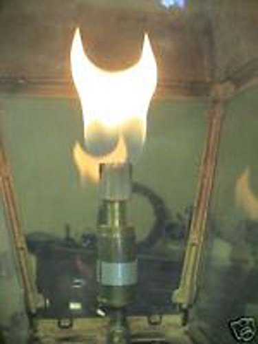MHP Everglow Gas Light Brass Open Flame Burner Propane Brass Burner OFBBR-P